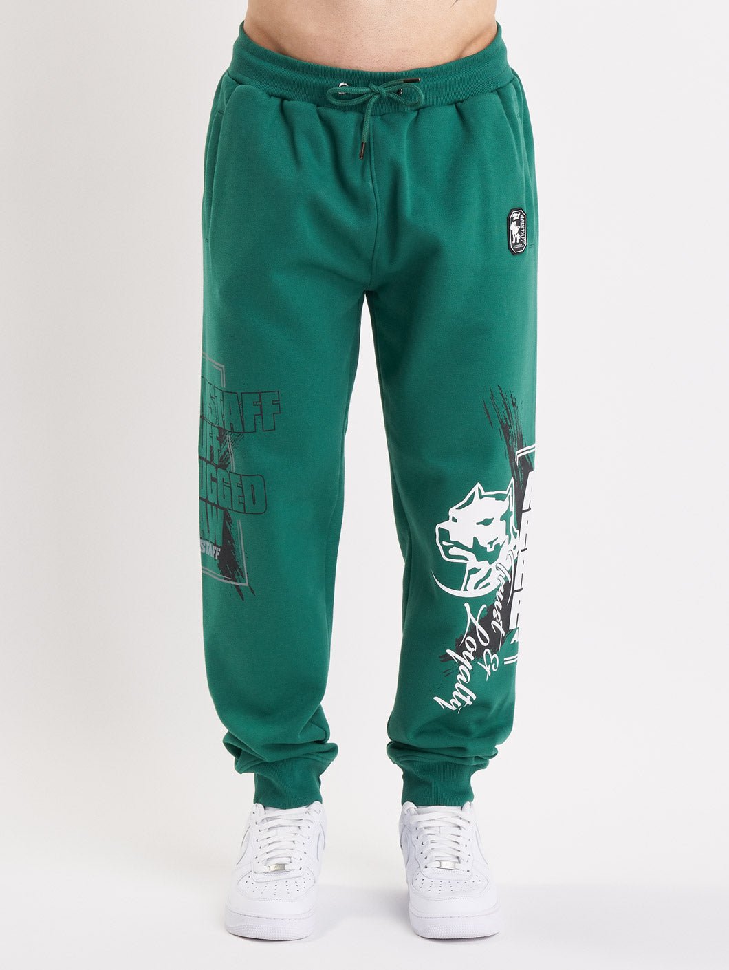 amstaff torvok sweatpants green - 0