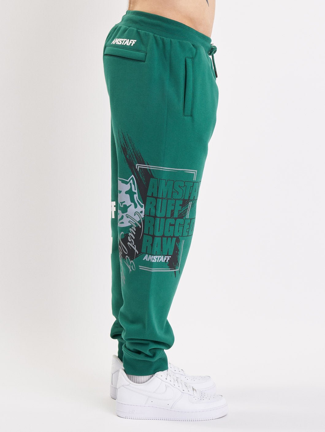 amstaff torvok sweatpants green - 7