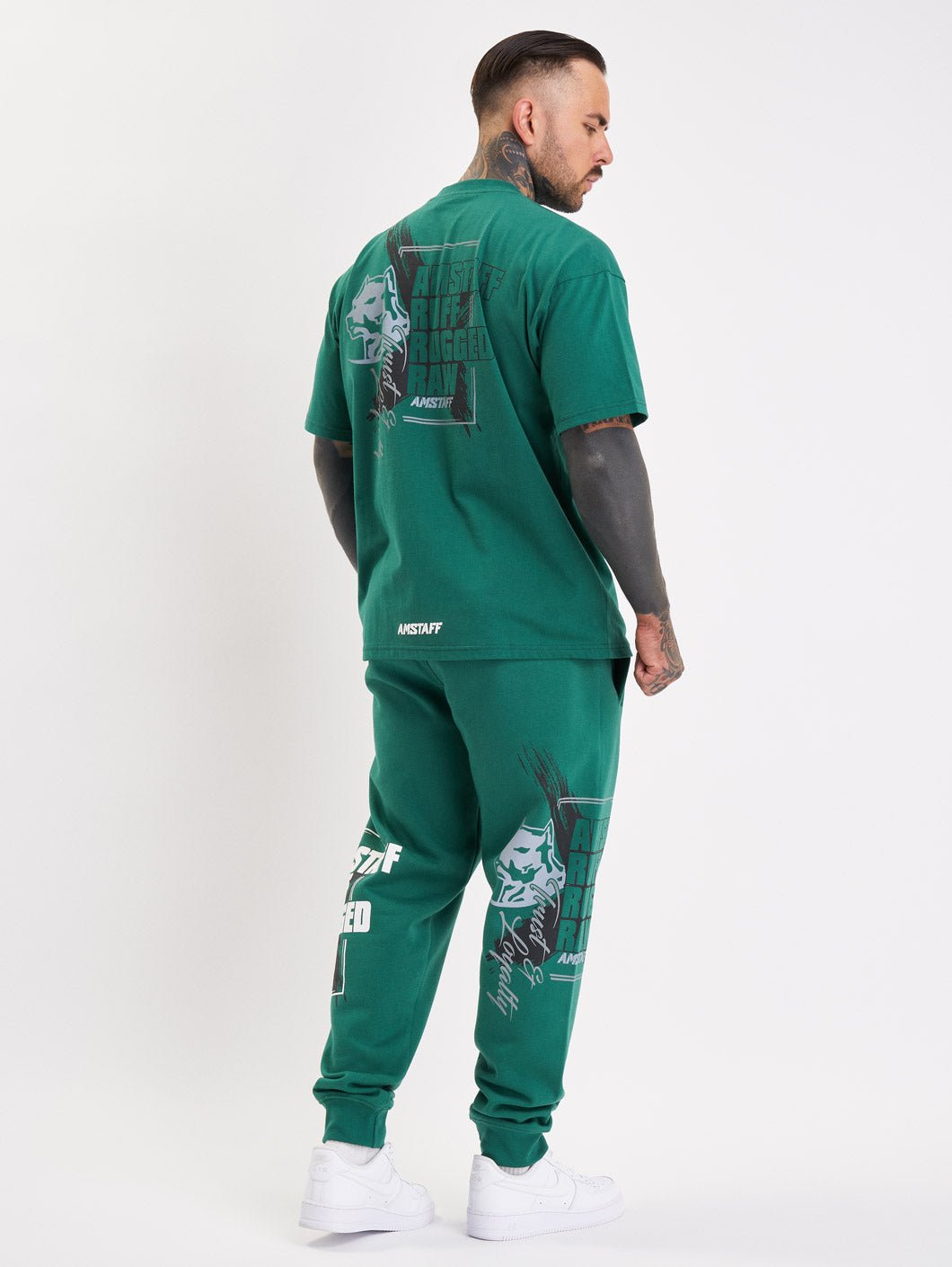 amstaff torvok sweatpants green - 2