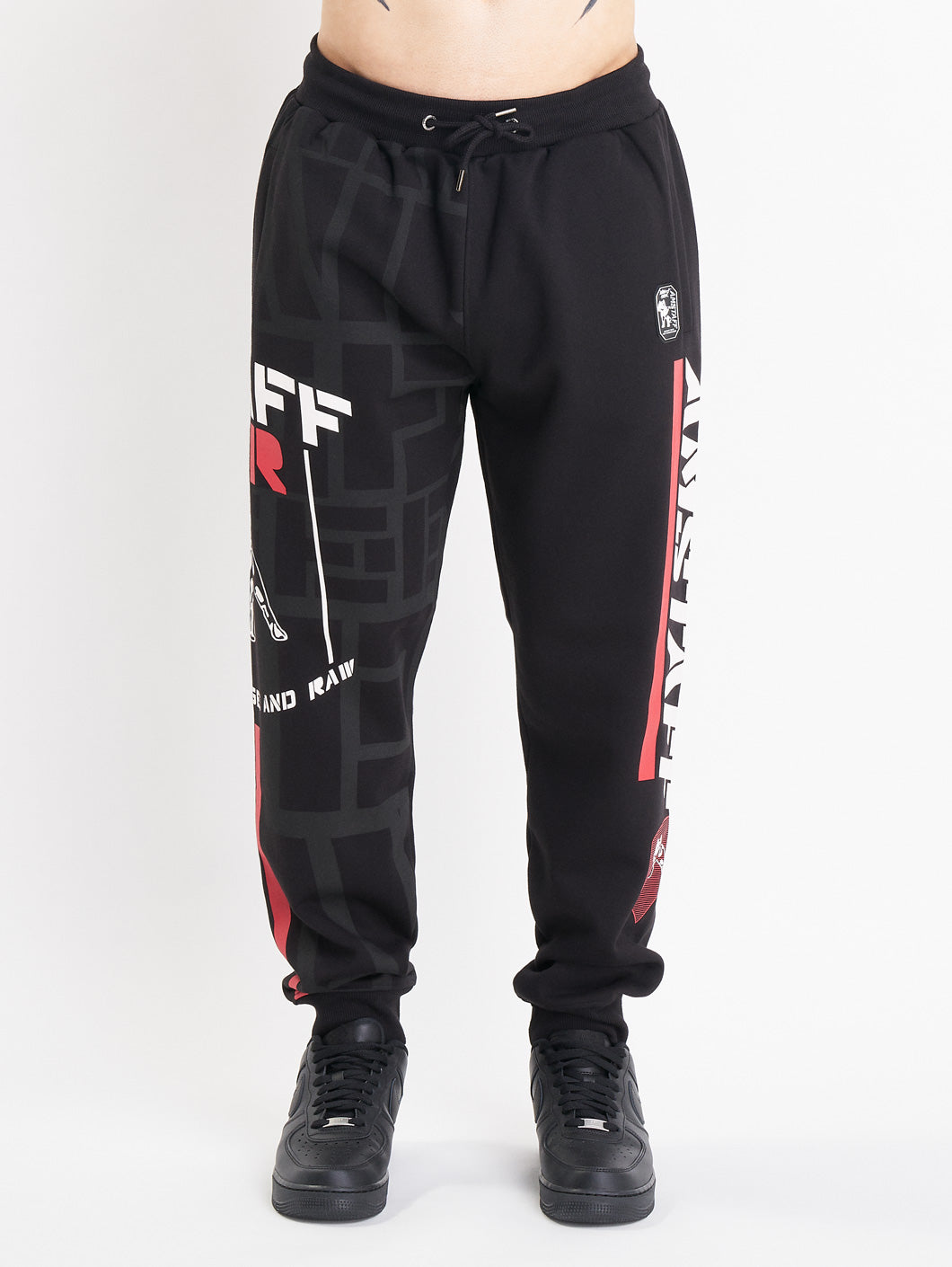 amstaff auron sweatpants black - 0