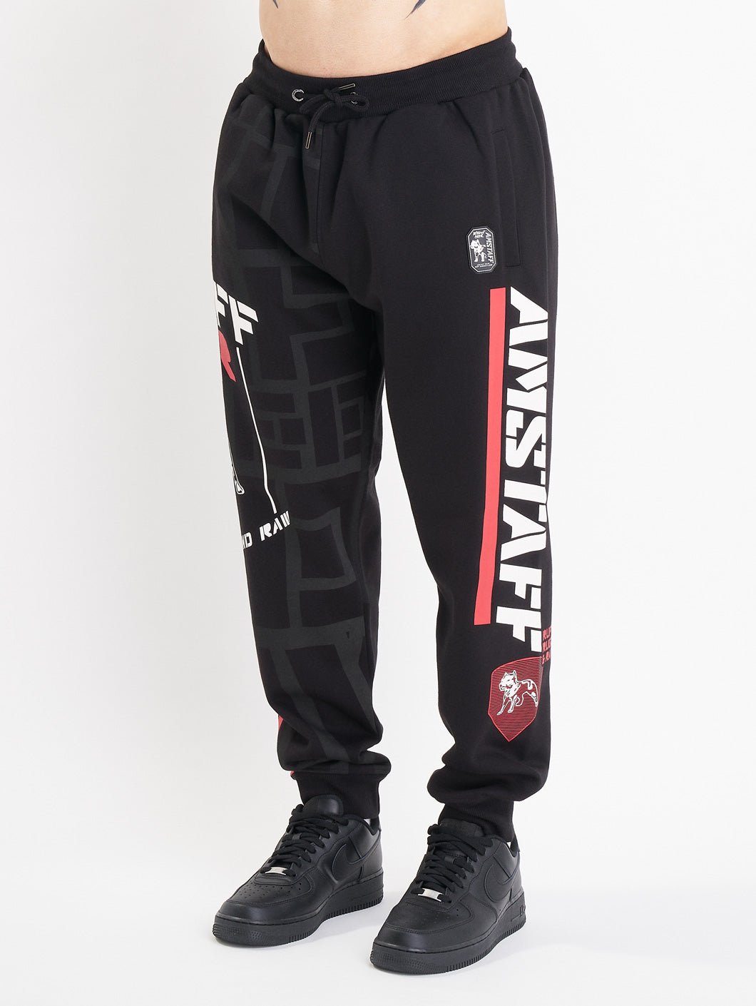 amstaff auron sweatpants black - 4