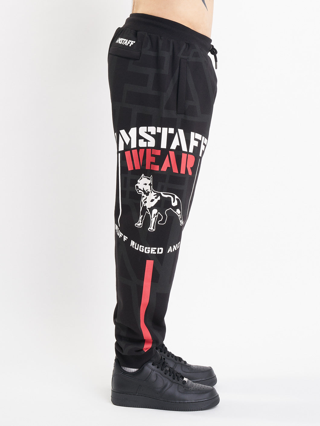 amstaff auron sweatpants black - 6