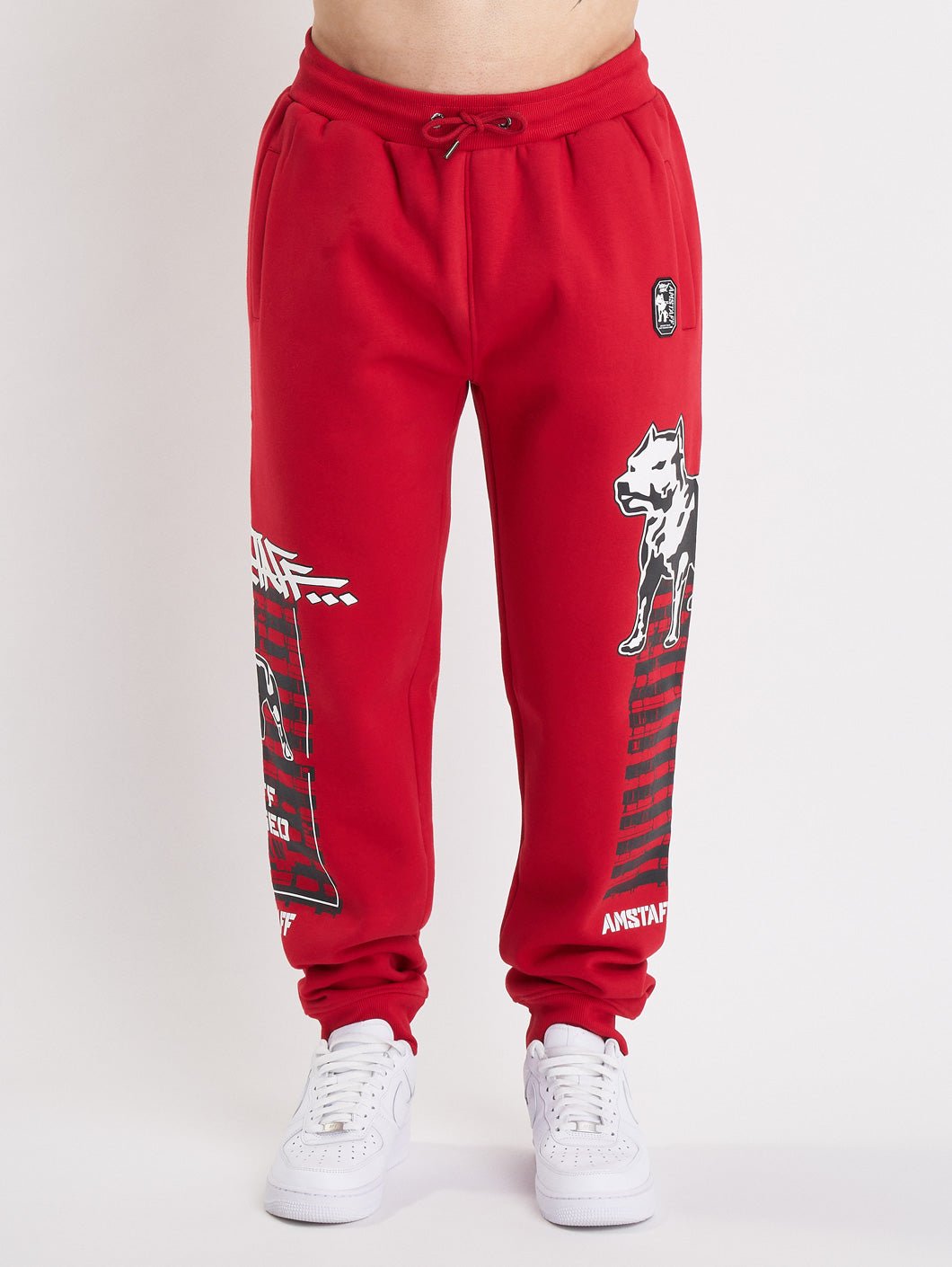 amstaff lucian sweatpants red - 0