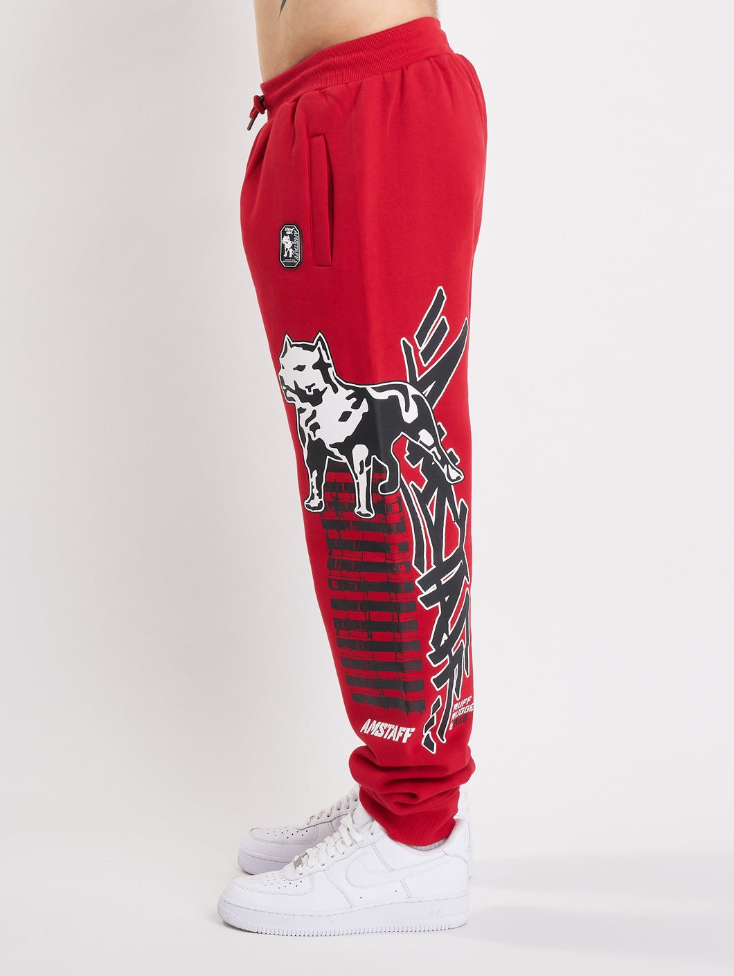 amstaff lucian sweatpants red - 5