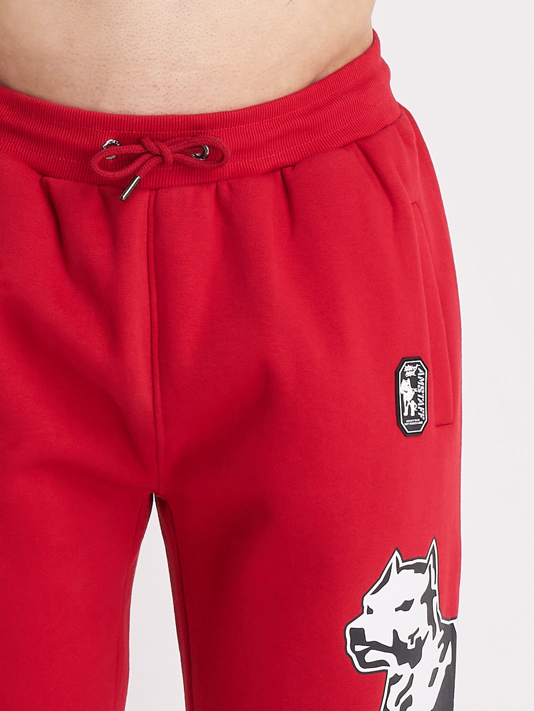 amstaff lucian sweatpants red - 8