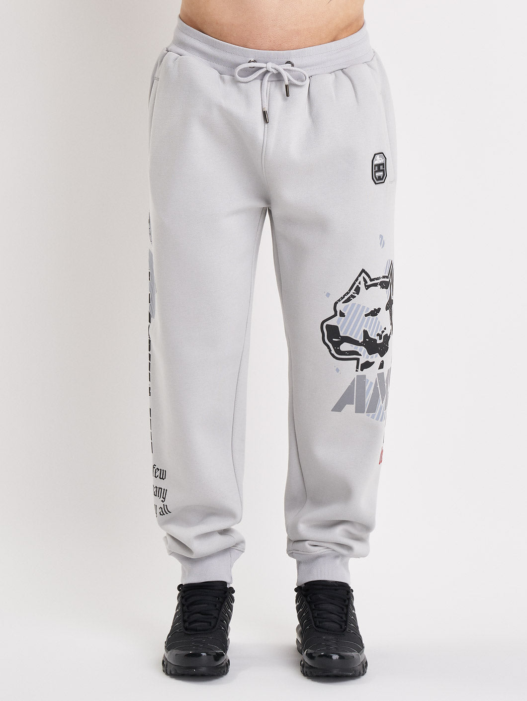 Amstaff Milian Sweatpants Stone Grey - Amstaff Wear