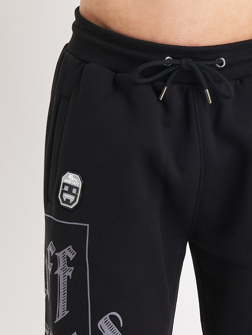 Amstaff Zane Sweatpants Black Red