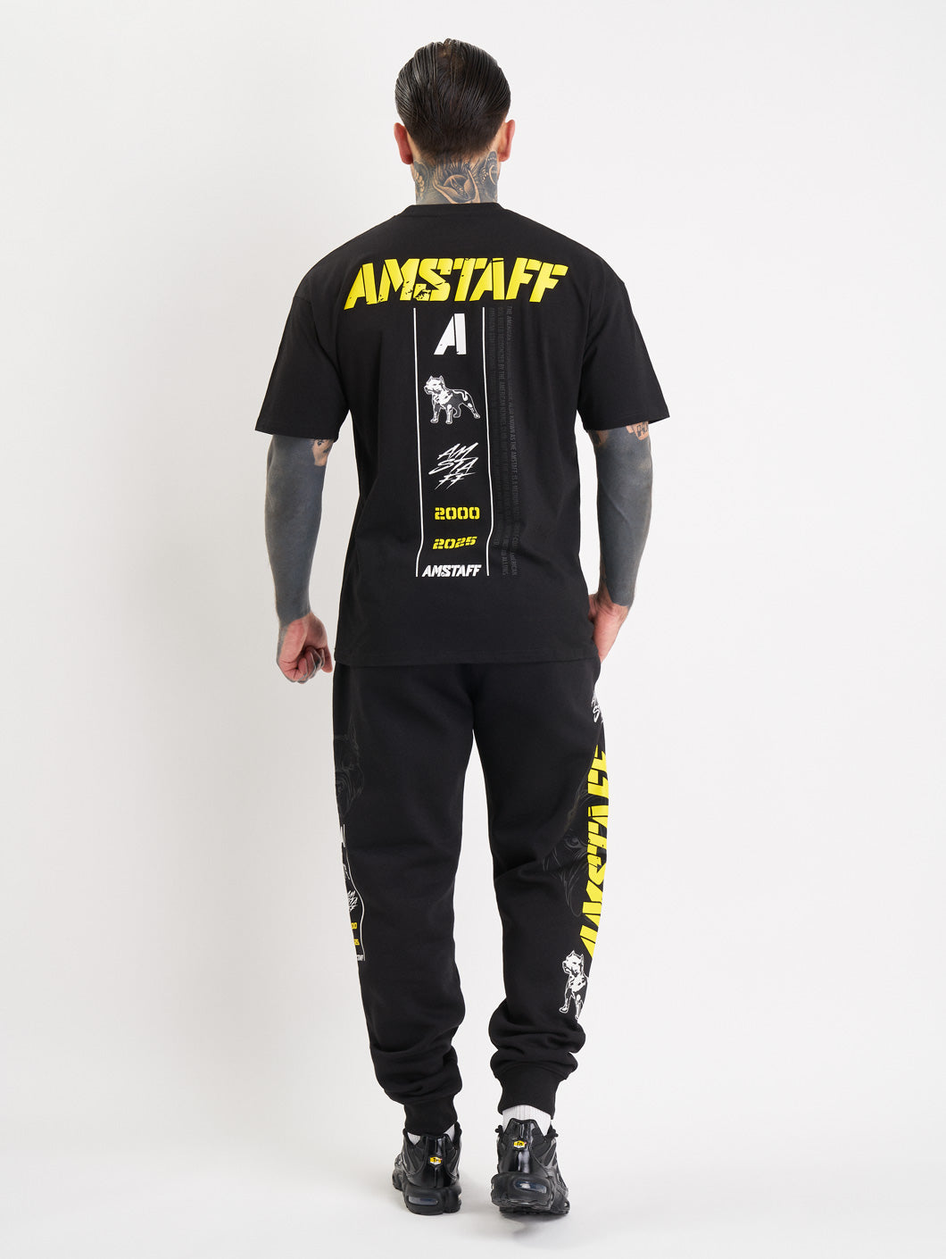 Amstaff Riven Sweatpants Black