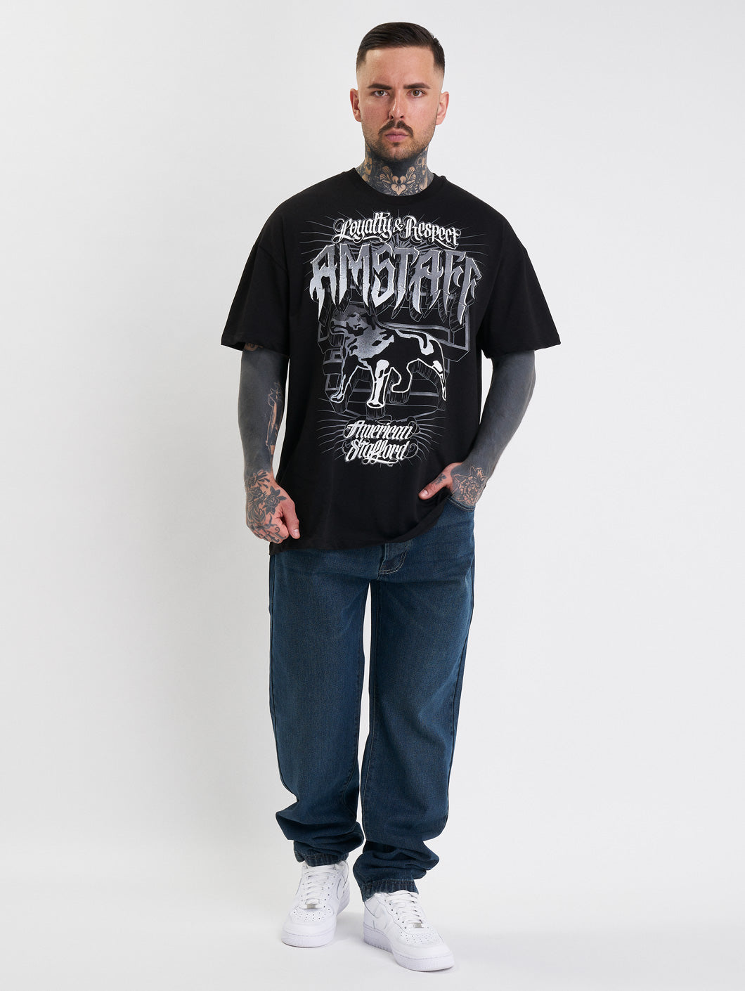 Amstaff Loyalty T-Shirt Black - Amstaff Wear