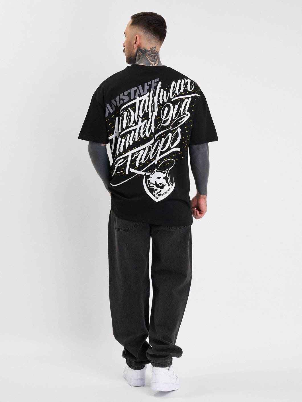 Amstaff Hasard T-Shirt Black - Amstaff Wear