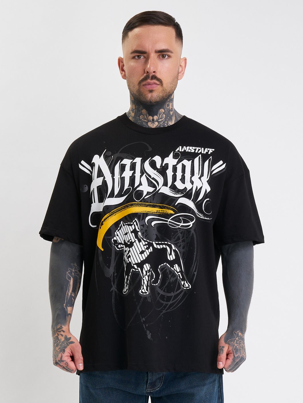 amstaff tekos t-shirt black - 0