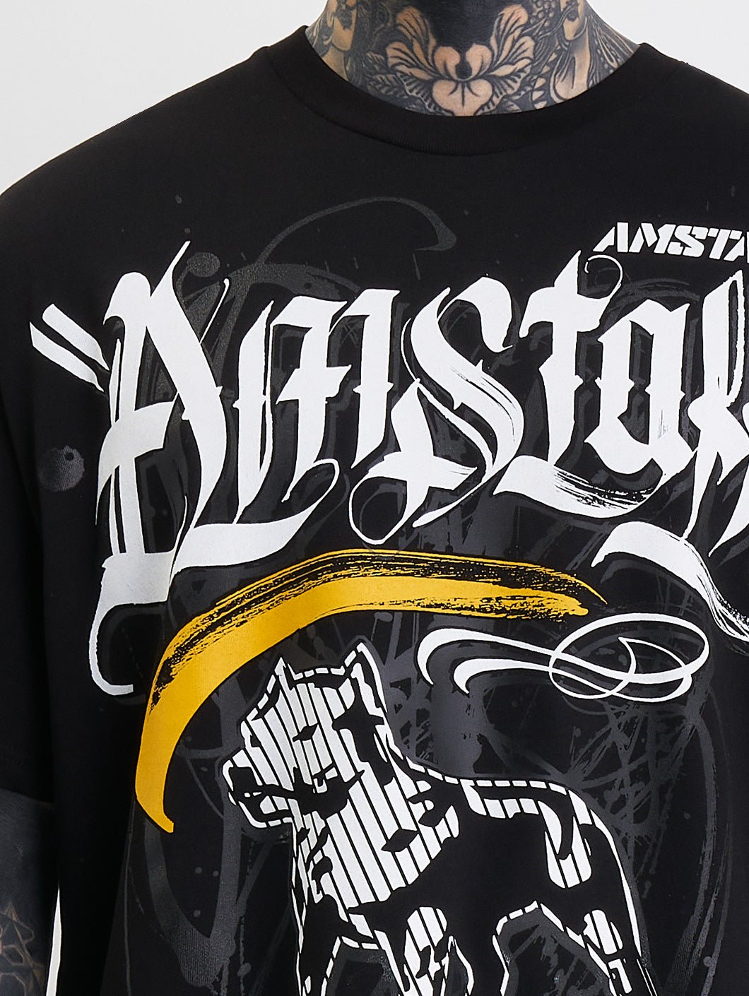 amstaff tekos t-shirt black - 4