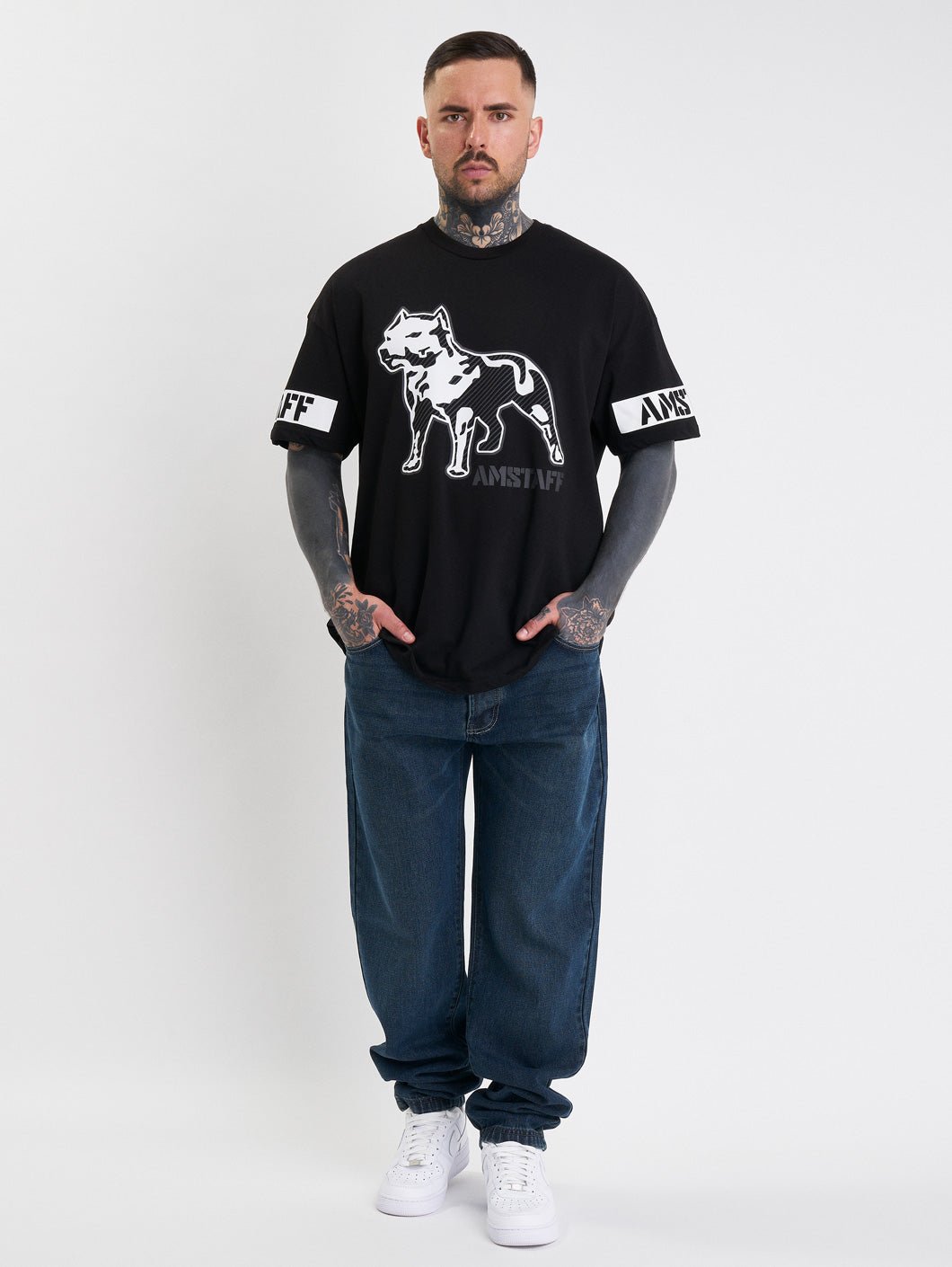 amstaff yula t-shirt black - 1