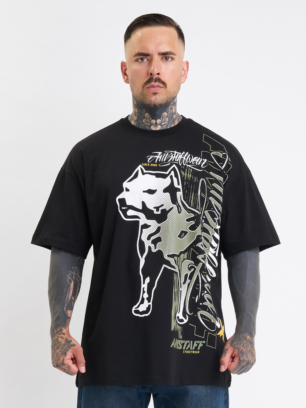 Amstaff Lykon T-Shirt Black - Amstaff Wear