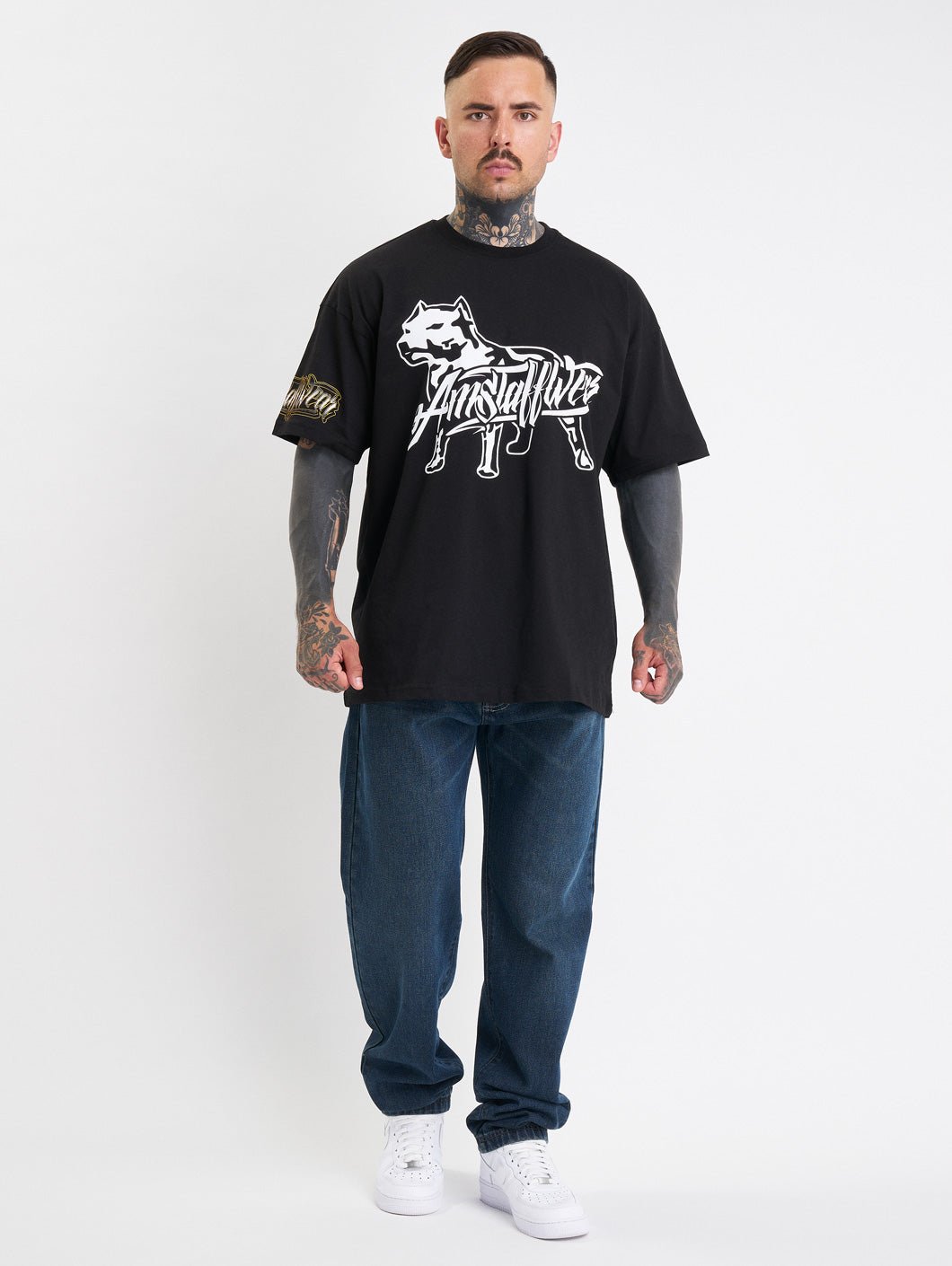 amstaff nero t-shirt black - 1