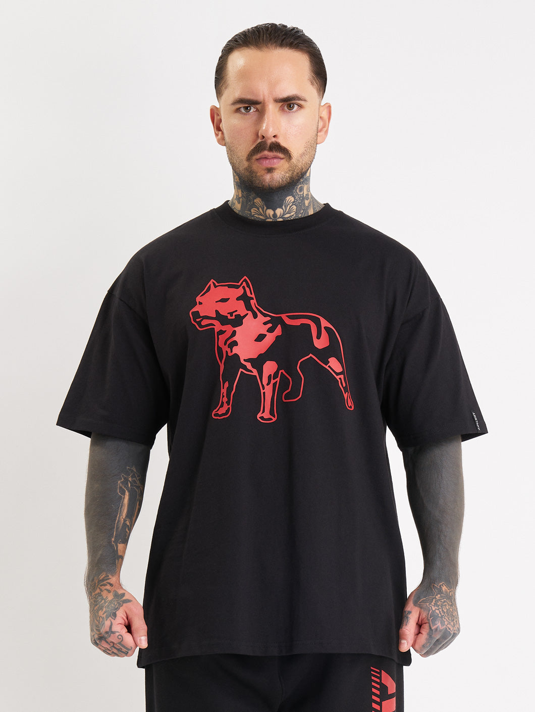 Amstaff Logo 2.0 T-Shirt Black Red