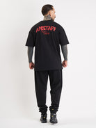 Amstaff Logo 2.0 T-Shirt Black Red - Amstaff Wear