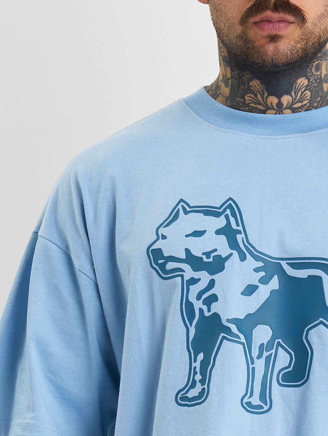 Amstaff Logo 2.0 T-Shirt Horizon Double Blue