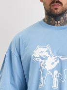 Amstaff Logo 2.0 T-Shirt Horizon Blue - Amstaff Wear