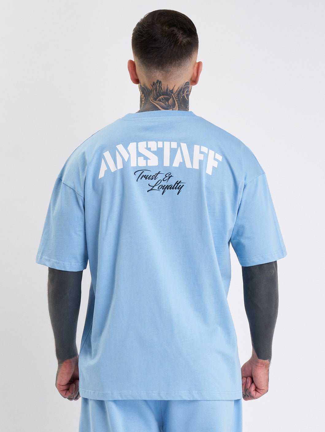 Amstaff Logo 2.0 T-Shirt Horizon Blue - 3