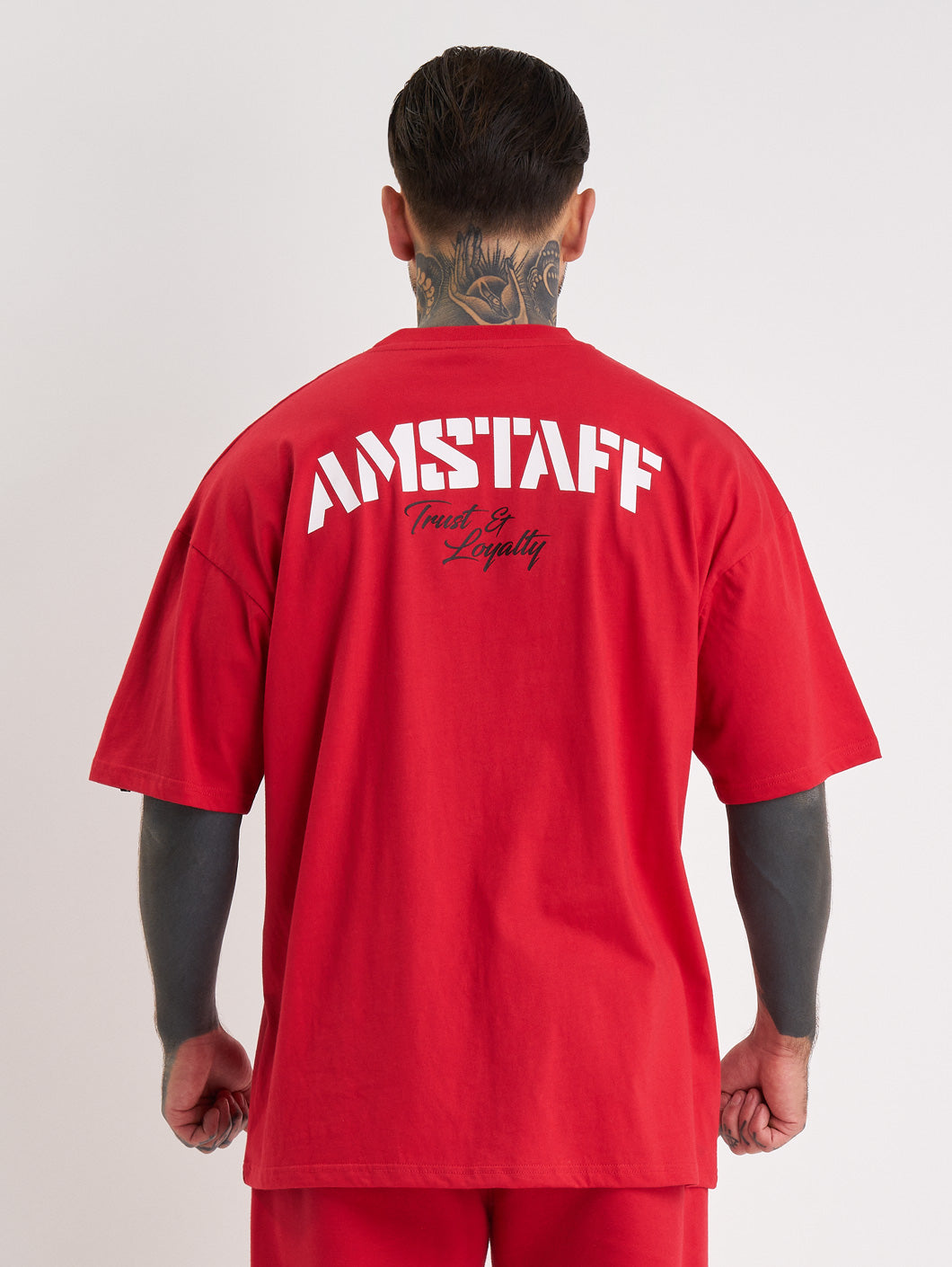 Amstaff Logo 2.0 T-Shirt Red White