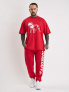 Amstaff Logo 2.0 T-Shirt Red White - Amstaff Wear