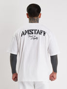 Amstaff Logo 2.0 T-Shirt - weiß/schwarz - Amstaff Wear