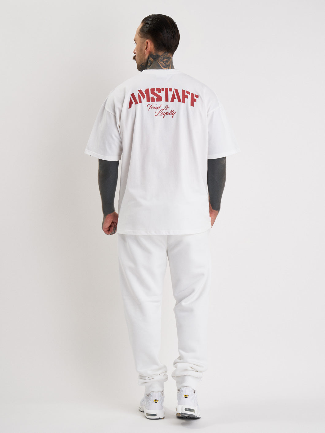 Amstaff Logo 2.0 T-Shirt White Red