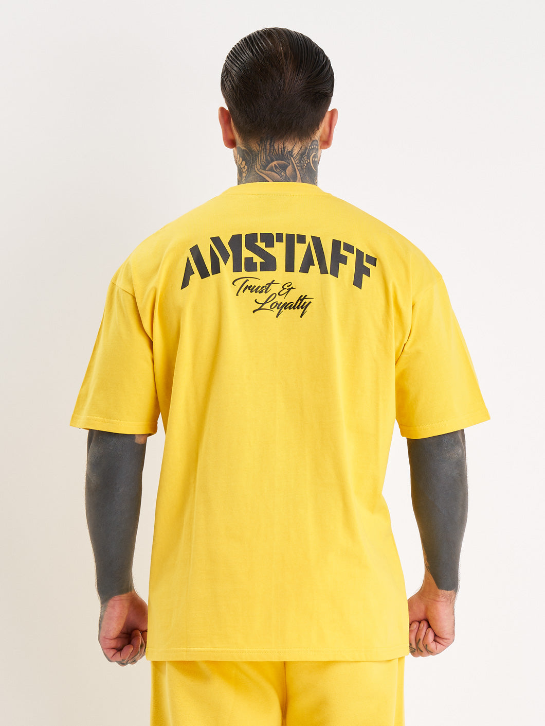 Amstaff Logo 2.0 T-Shirt Yellow Black