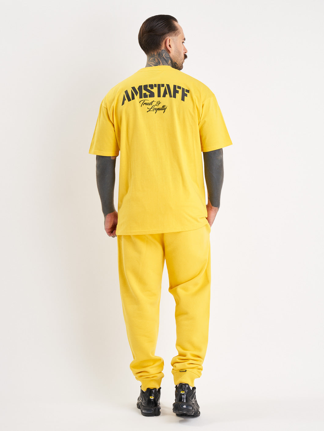 Amstaff Logo 2.0 T-Shirt Yellow Black