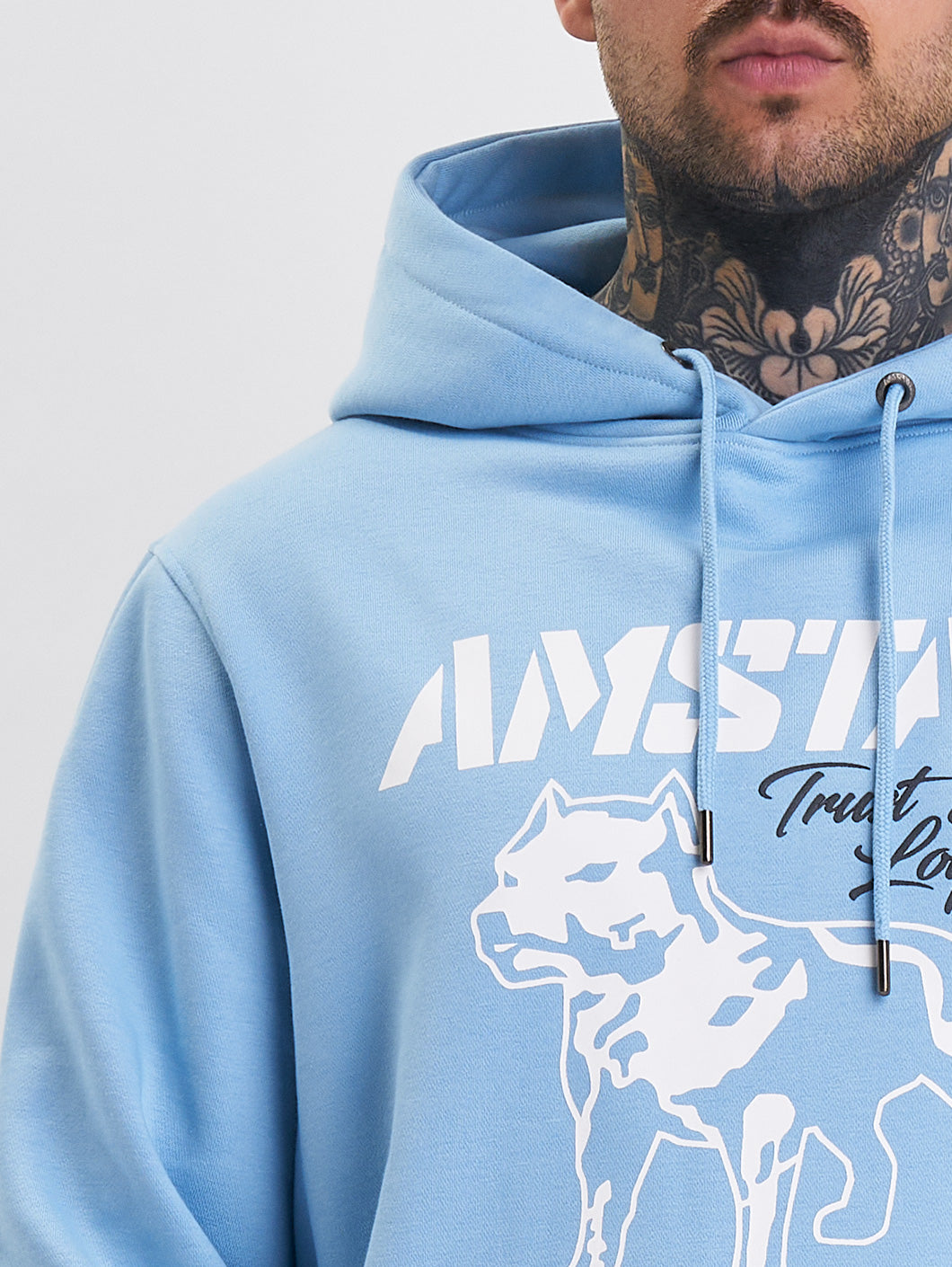 Amstaff Logo 2.0 Hoodie Horizon Blue - 4