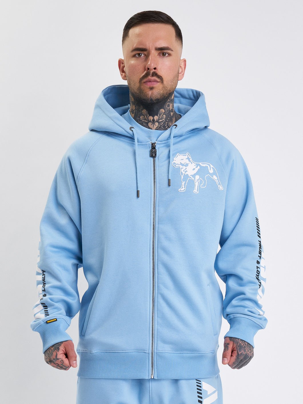 Amstaff Logo 2.0 Ziphoodie Horizon Blue - 0