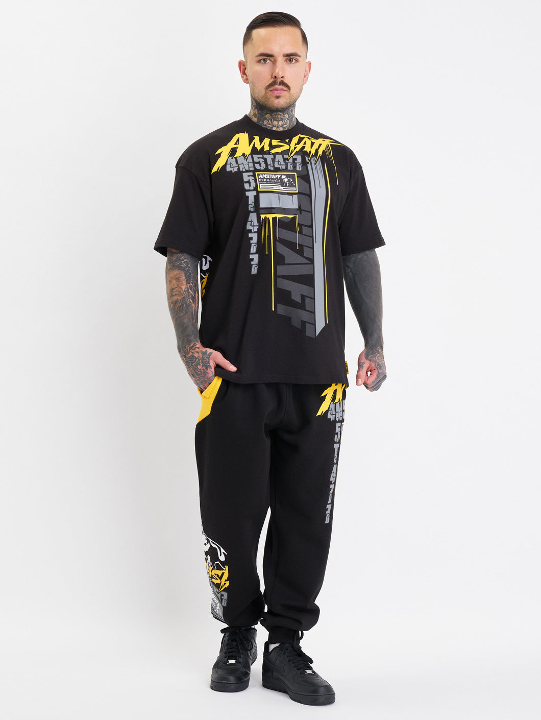 Amstaff Cary T-Shirt Black - Amstaff Wear