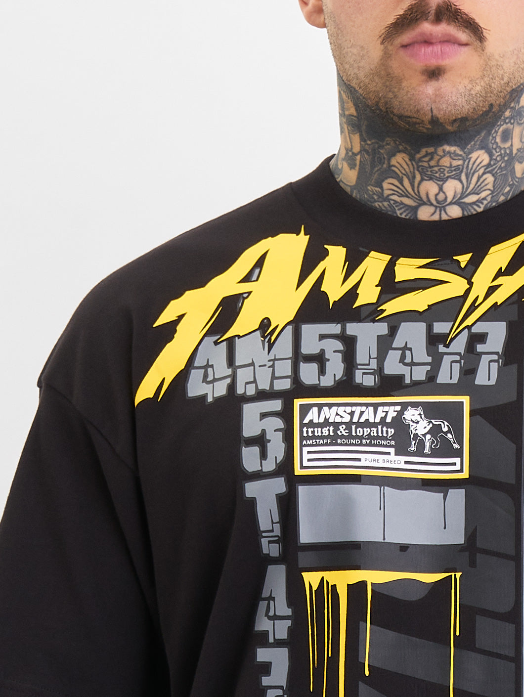 Amstaff Cary T-Shirt Black - Amstaff Wear