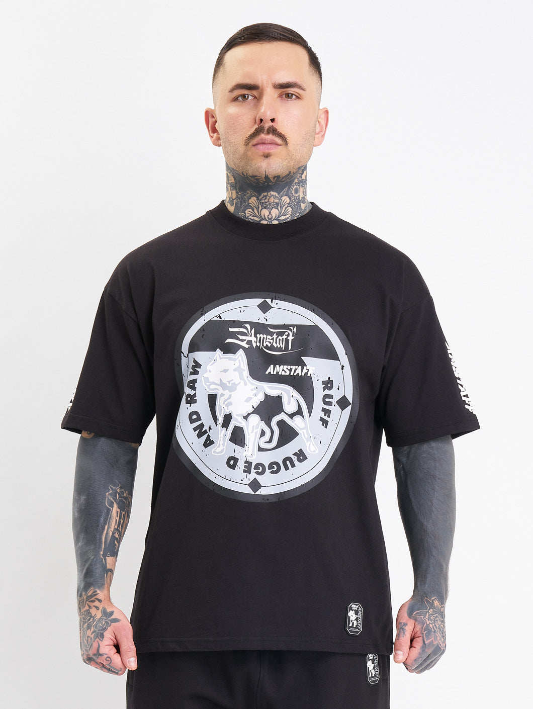 Amstaff Dyster T-Shirt Black - Amstaff Wear