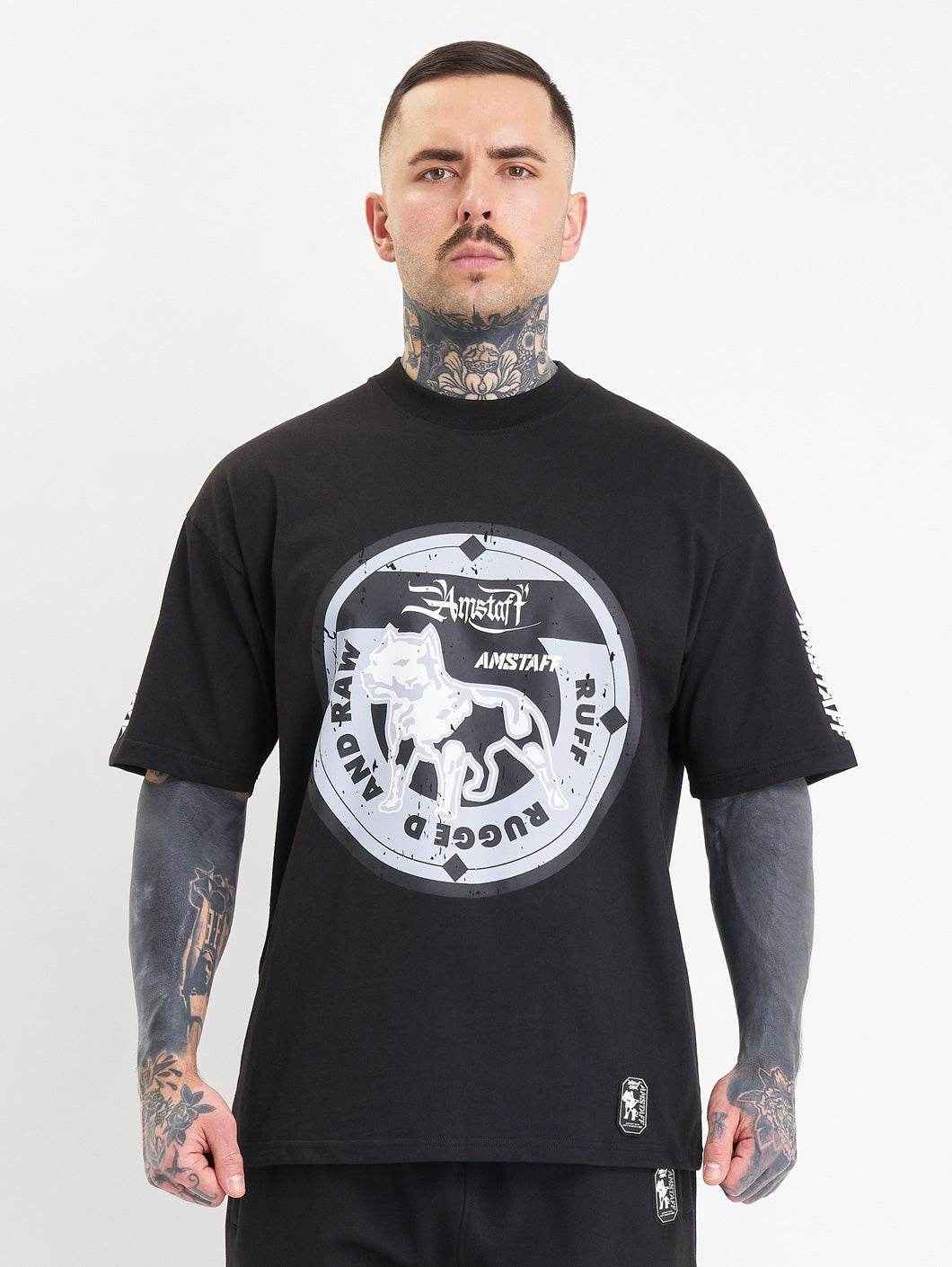 Amstaff Dyster T-Shirt Black - Amstaff Wear