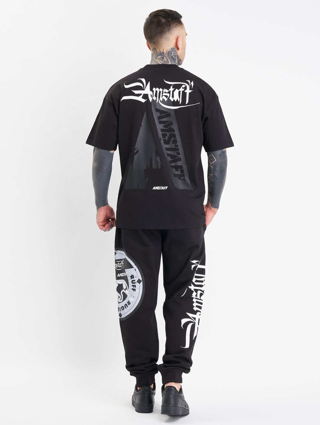 Amstaff Dyster T-Shirt Black - Amstaff Wear