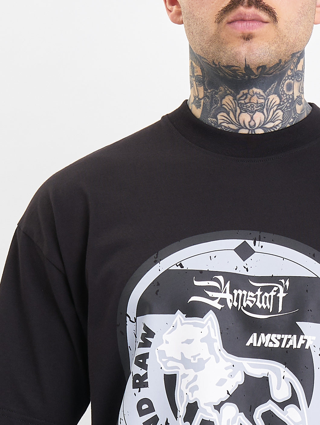 Amstaff Dyster T-Shirt Black - Amstaff Wear