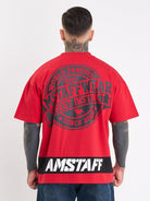 amstaff gattos t-shirt red - 4