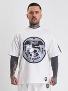 Amstaff Dyster T-Shirt White - Amstaff Wear