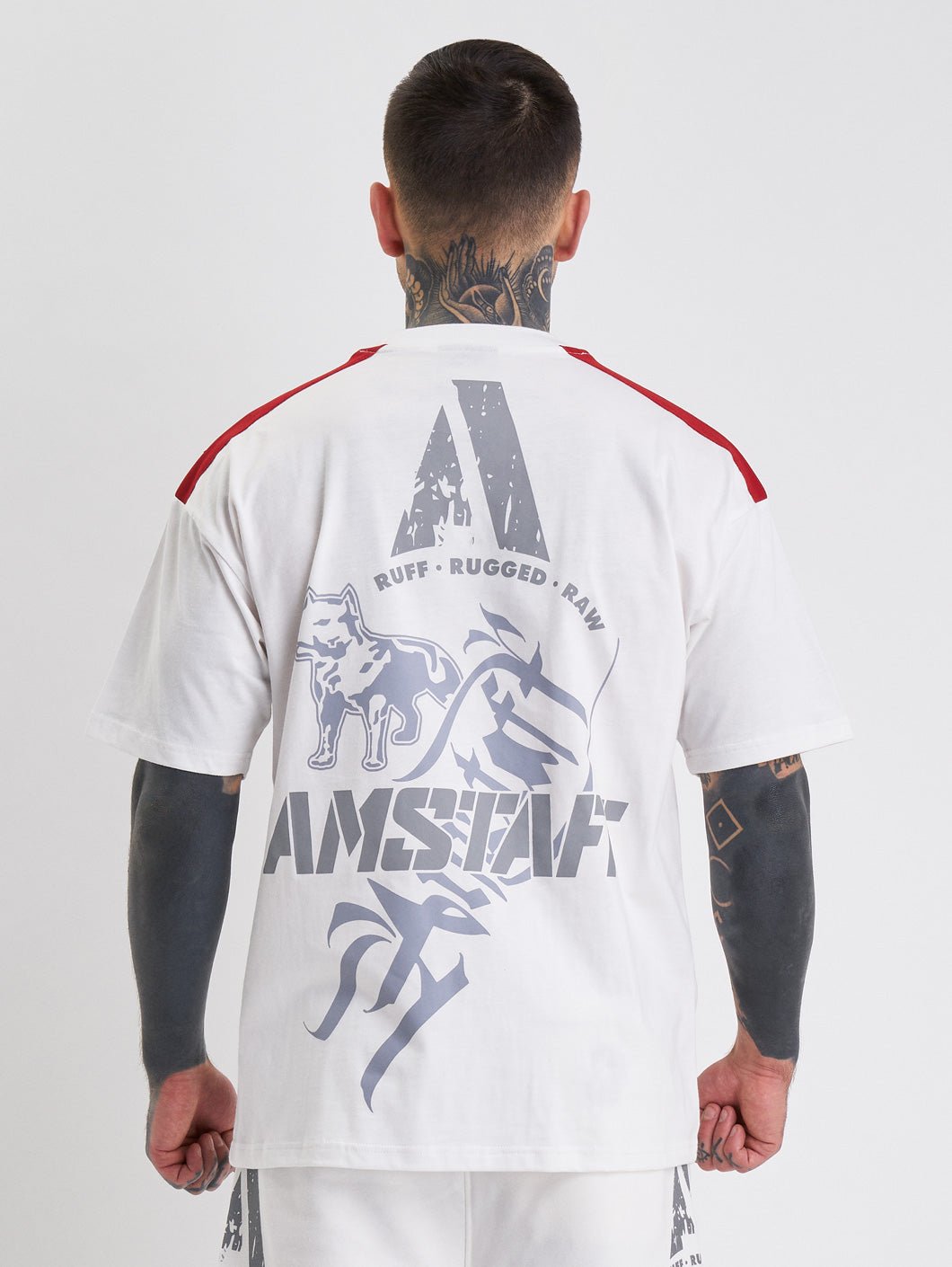 amstaff vedor t-shirt white - 3