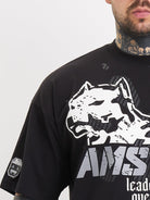 amstaff milian t-shirt black - 4