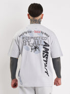 amstaff milian t-shirt stone grey - 3