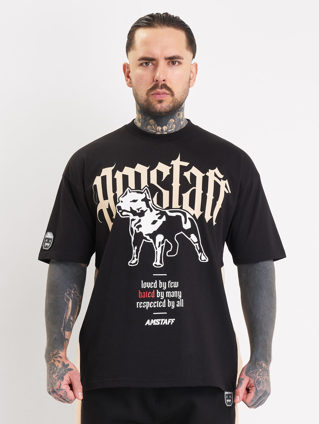 Amstaff Weldon T-Shirts Black - Amstaff Wear