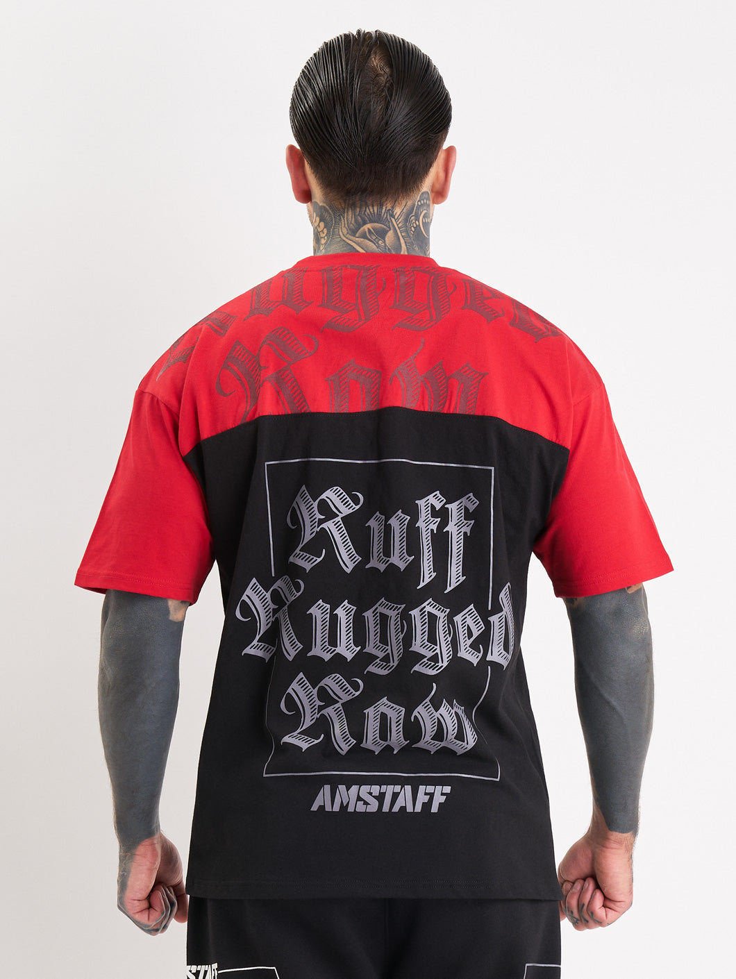 Amstaff Zane T-Shirt Red Black