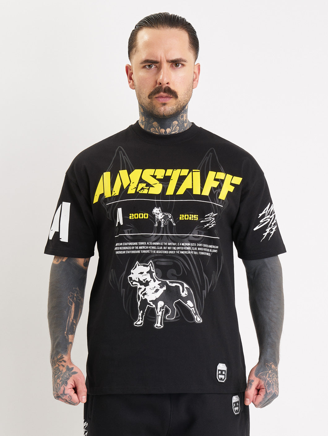 Amstaff Riven T-Shirt Black