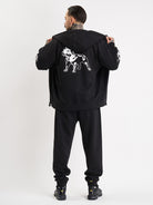 Amstaff Logo 2.0 Ziphoodie Black White - Amstaff Wear
