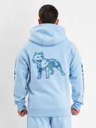 Amstaff Logo 2.0 Ziphoodie Horizon Double Blue - Amstaff Wear