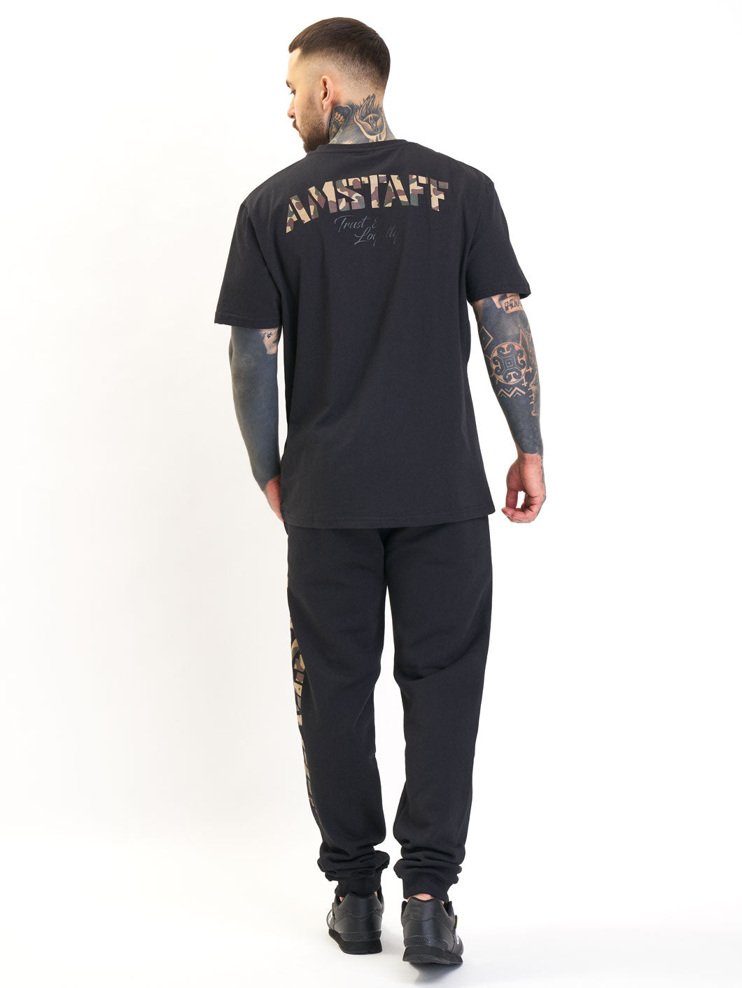 Amstaff Logo 2.0 T-Shirt Black Camouflage - 2