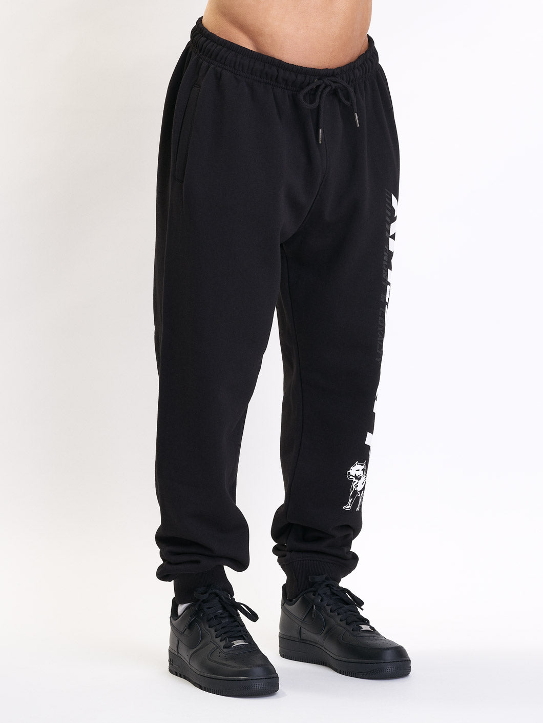 Amstaff Logo 2.0 Sweatpants Black White - 6